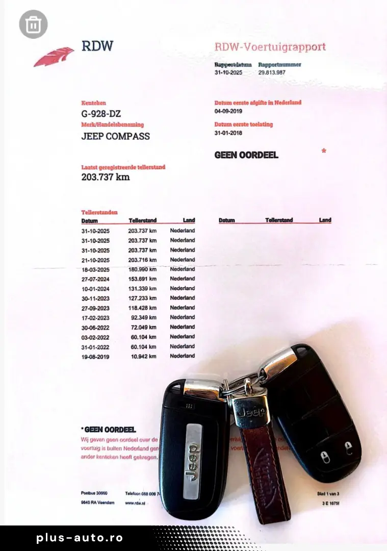 Jeep Compass 1.4 benzina 4x4   Garantie   Rate