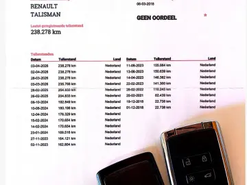 Renault Talisman 1.5 dCi 110 CP Euro 6   Garantie   Rate