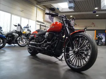 Harley-Davidson Softail BREAKOUT 117 ORANGE&BLACK
