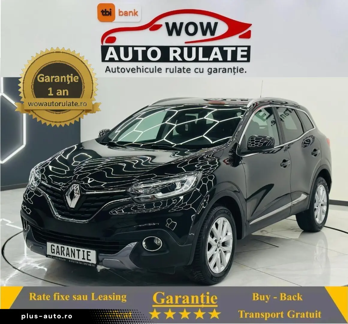 RENAULT KADJAR 2016 1.2i E6 Garantie 12 Luni Rate Avans 0 Do