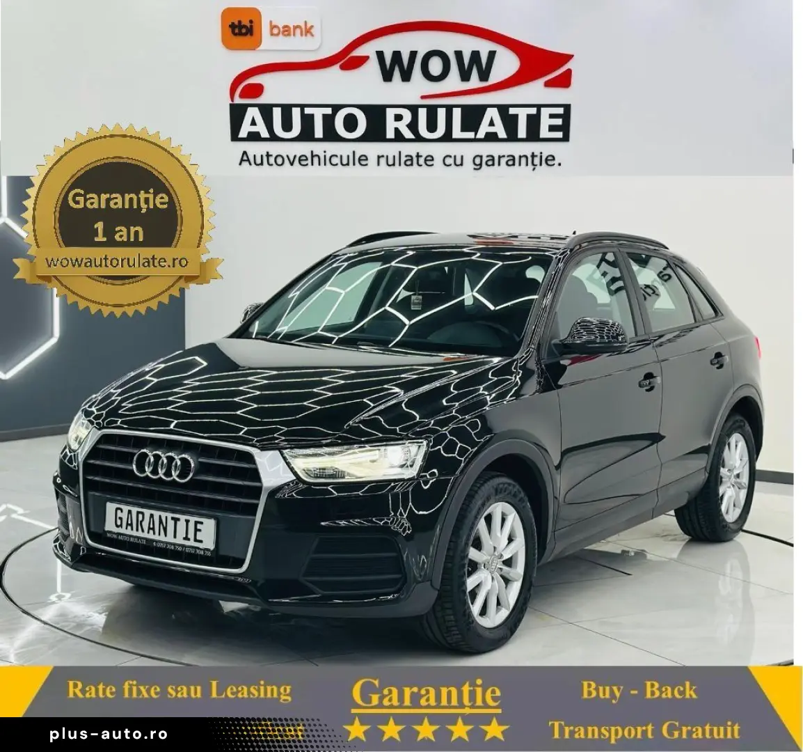 AUDI Q3 2018 2.0D E6 Garantie 12 Luni Rate Avans 0 Doar Cu B