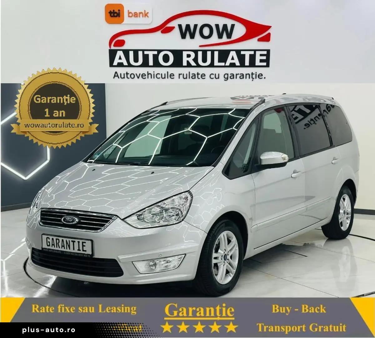 FORD GALAXY 2013  2.0D E5  7Locuri Garantie 12 Luni Rate Ava