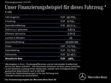 MERCEDES-BENZ E 400 e 4M AMG Prem  Night 20  Supers &hellip;