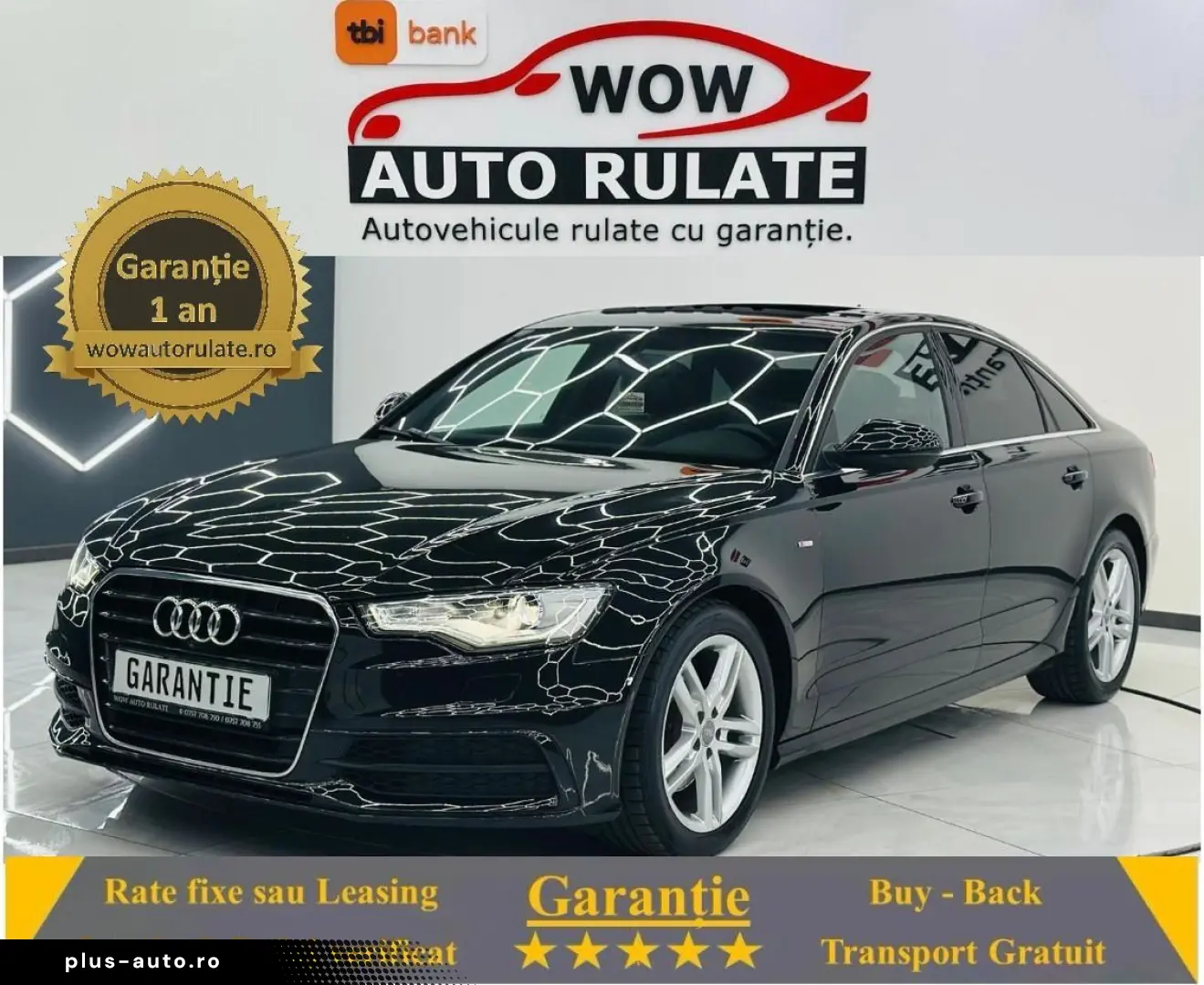 AUDI A6 2012 2.0D E5 Garantie 12 Luni Rate Avans 0 Doar Cu B