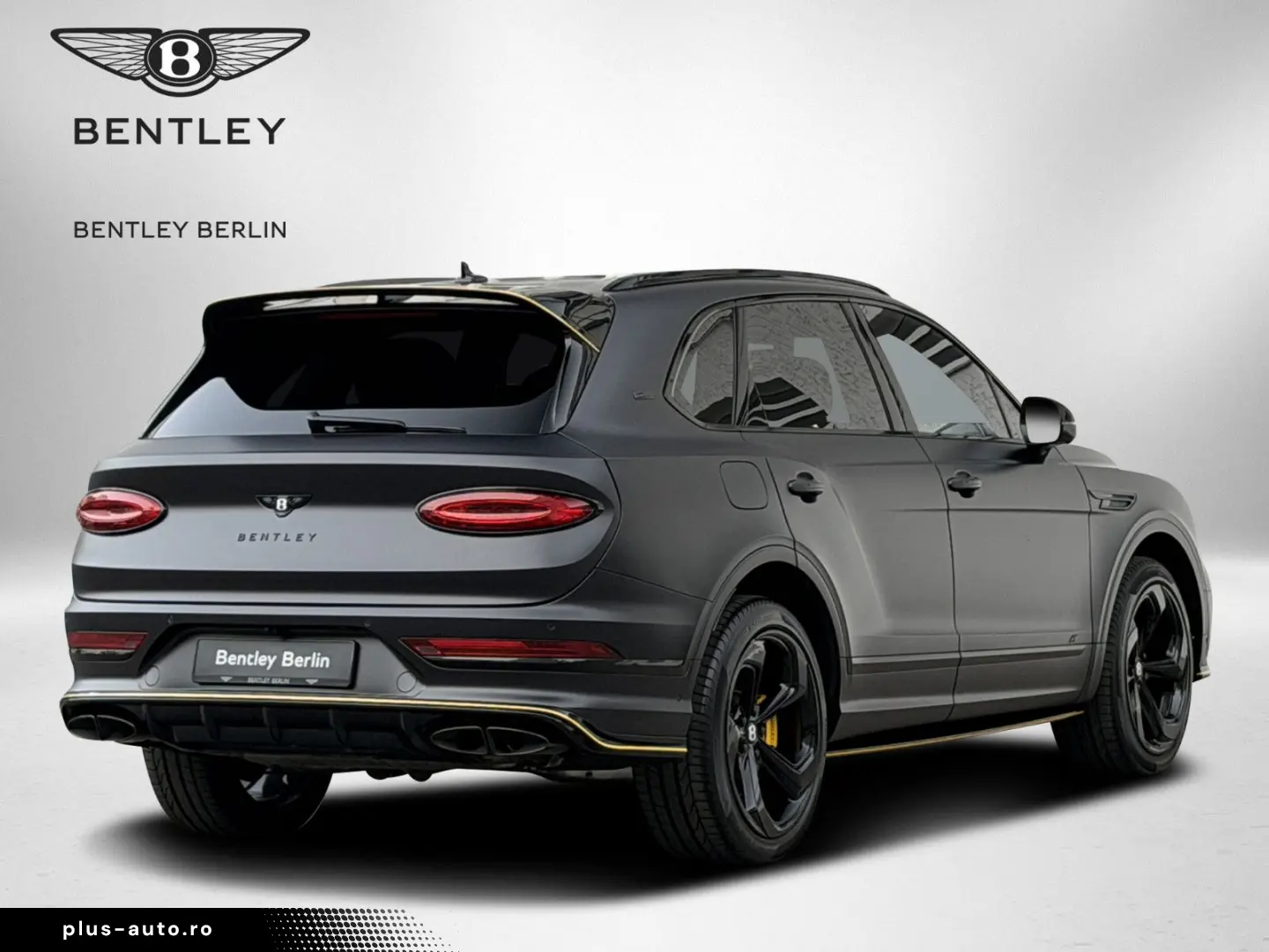 BENTLEY Bentayga S V8  BLACK EDITION  ROYAL EBONY SATIN