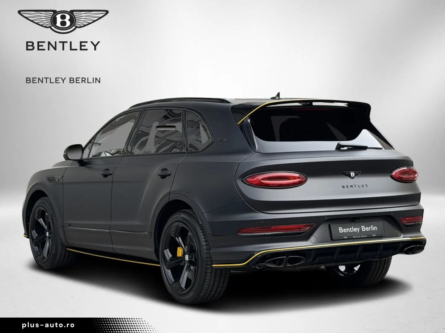BENTLEY Bentayga S V8  BLACK EDITION  ROYAL EBONY SATIN