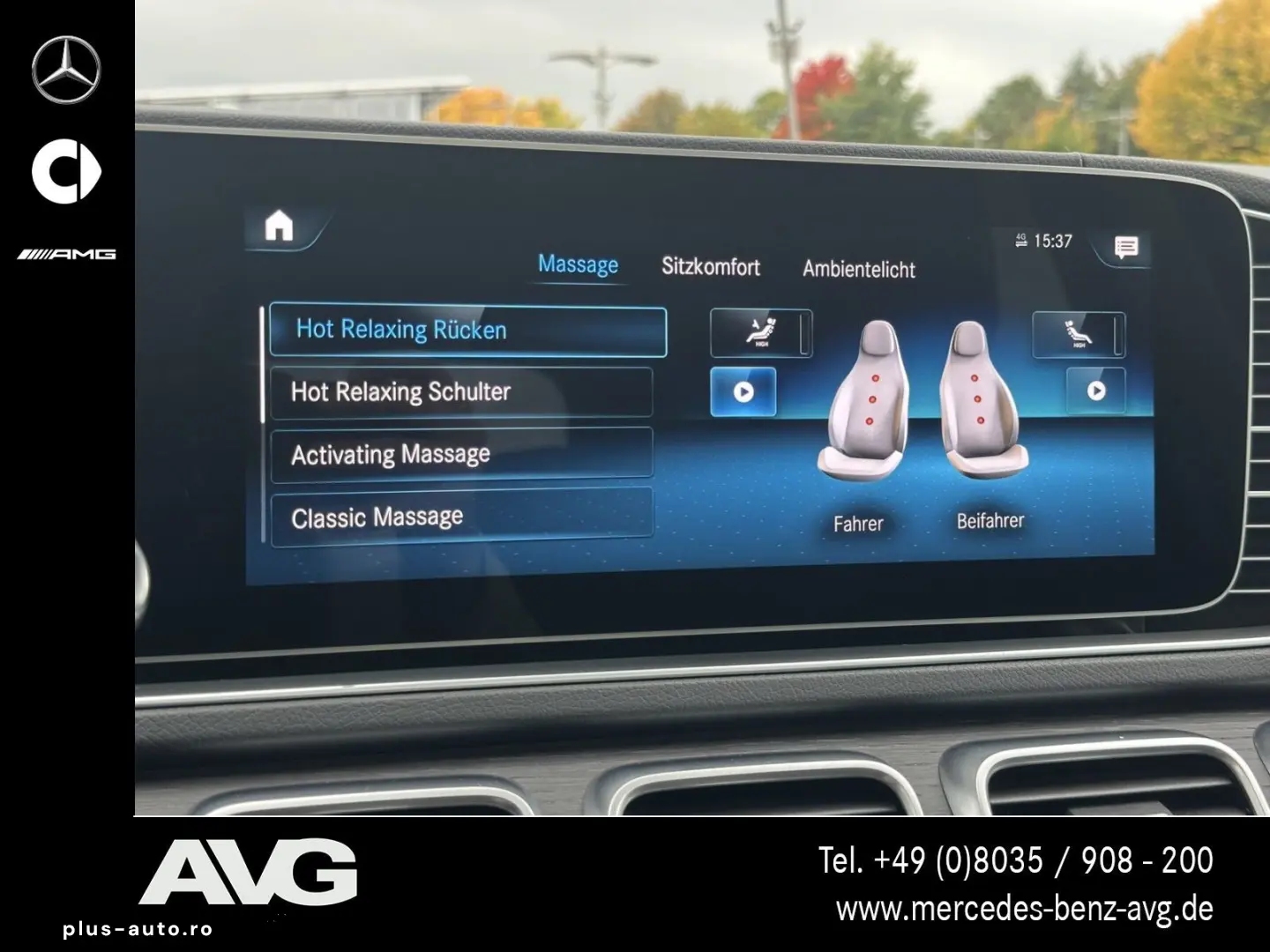 MERCEDES-BENZ GLS450 4M AMG 360  Massage Ventil Burm SoftClo