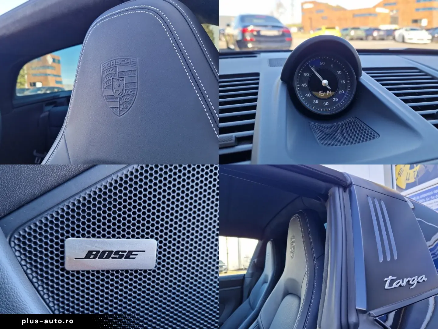 PORSCHE 992 Targa 4S Approved 14w Chrono SAGA 14w 360