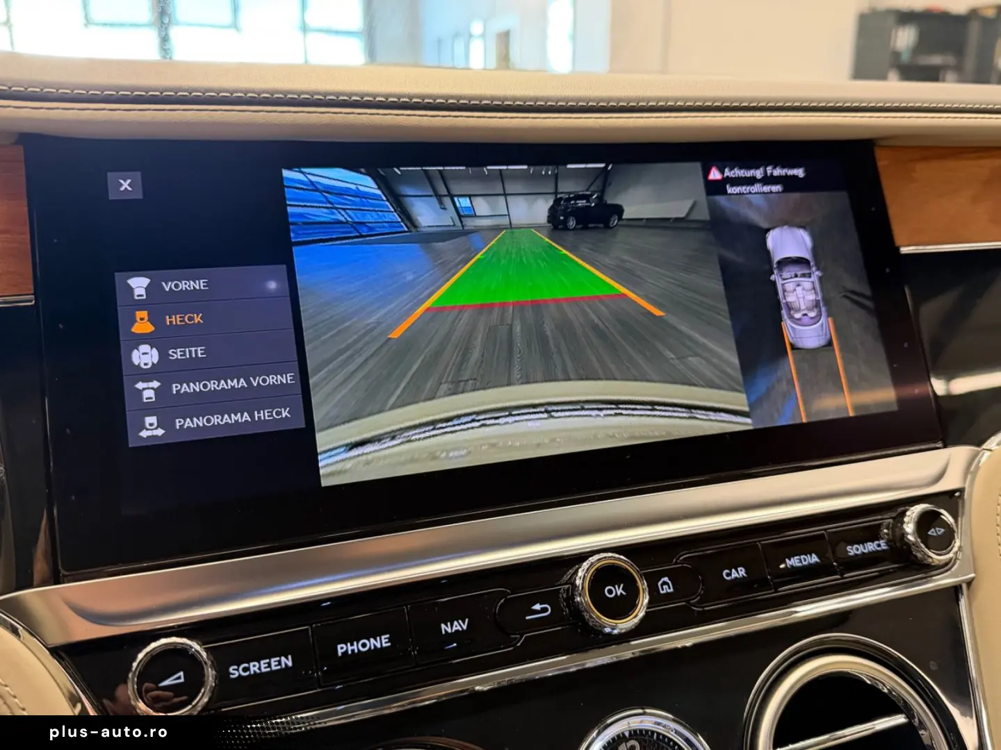 BENTLEY Continental GTC Rot. Display Naim Nachtsicht HUD