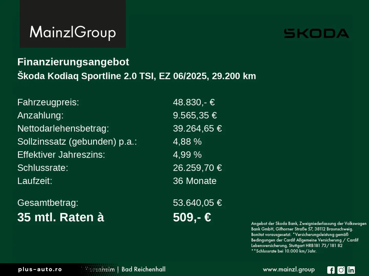 SKODA Kodiaq 2.0 TSI 4x4 DSG Sportline 7-S. Pano Stdhz