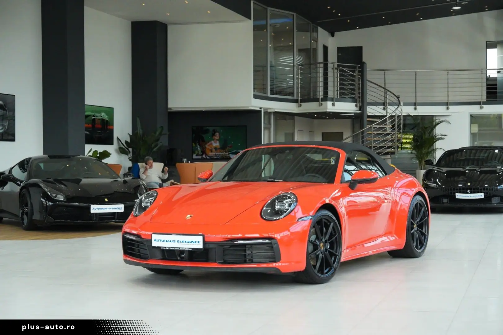 PORSCHE 992 SPORT-CHRONO SPORTABGAS MATRIX 14-WEGE BOSE