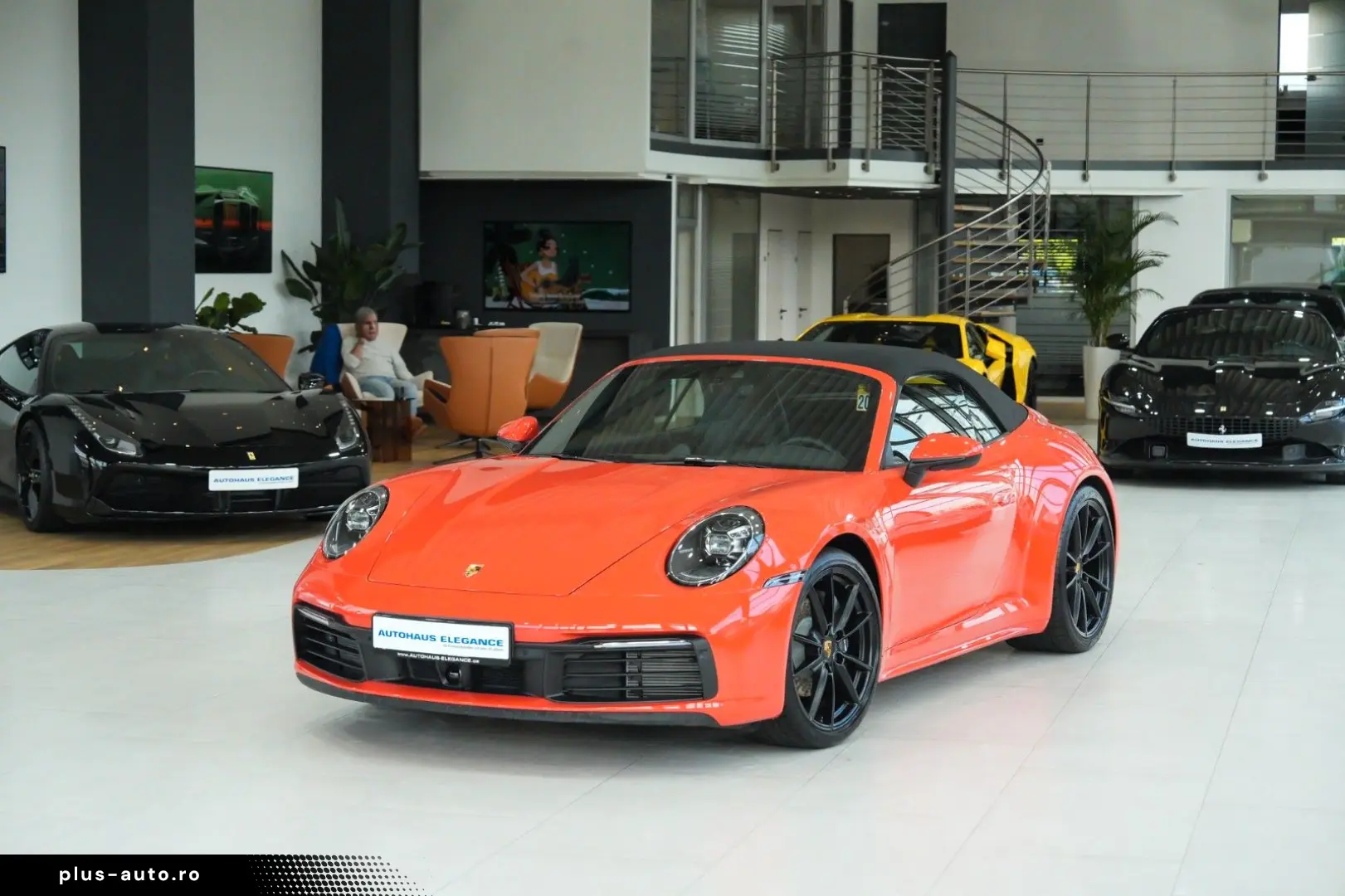 PORSCHE 992 SPORT-CHRONO SPORTABGAS MATRIX 14-WEGE BOSE