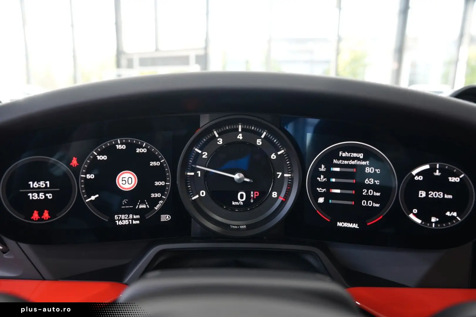 PORSCHE 992 SPORT-CHRONO SPORTABGAS MATRIX 14-WEGE BOSE