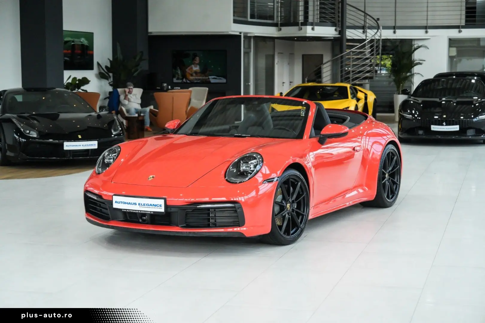 PORSCHE 992 SPORT-CHRONO SPORTABGAS MATRIX 14-WEGE BOSE