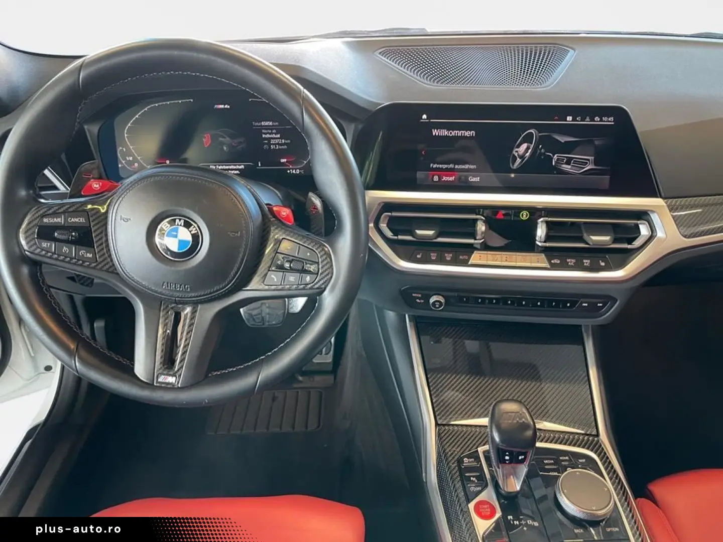 BMW M4 Competition xDrive Laser HUD Leder ROT Glasd.