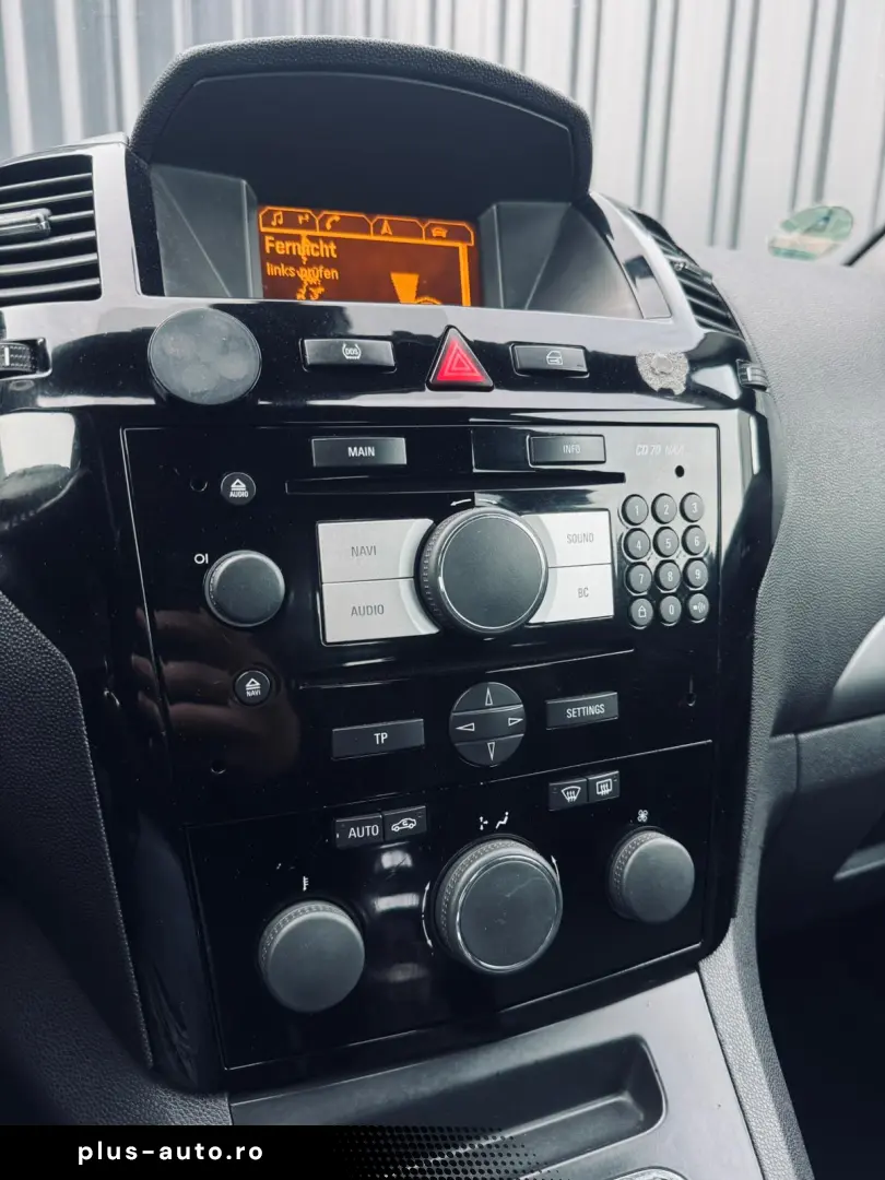 OPEL ZAFIRA   1.7 DIESEL 110CP   FAB 12.2010   EURO 5