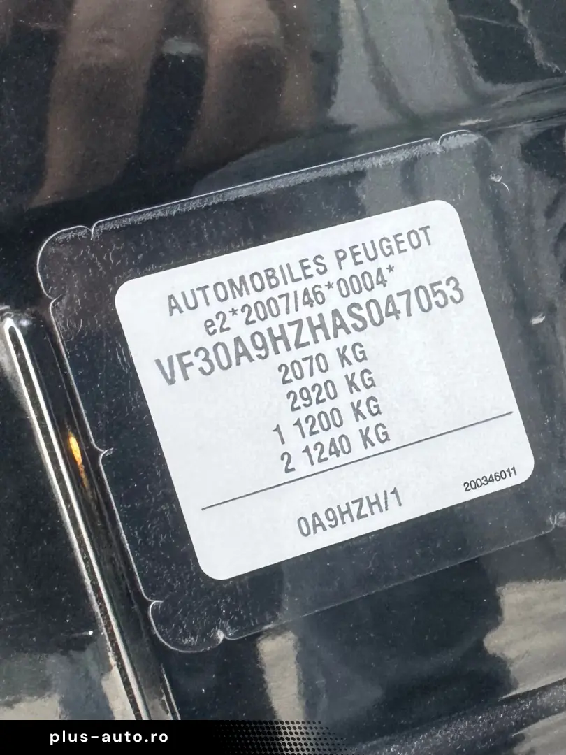 PEUGEOT 5008   1.6 DIESEL 110CP   FAB 03.2010   EURO 4