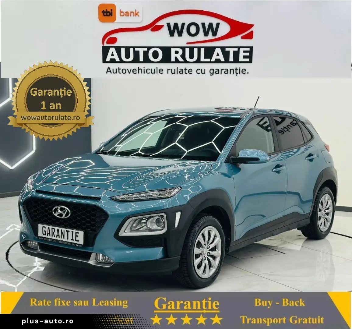 HYUNDAI KONA 2020 1.0i E6 Garantie 12 Luni Rate Avans 0 Doar
