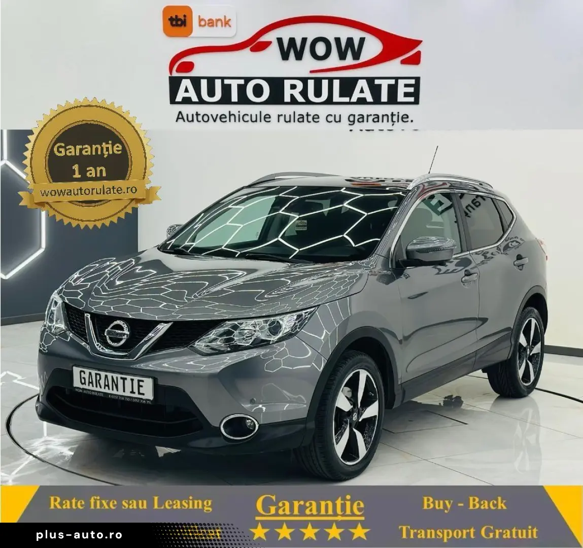 NISSAN Qashqai 2015 1.2i E5 Garantie 12 Luni Rate Avans 0 Do