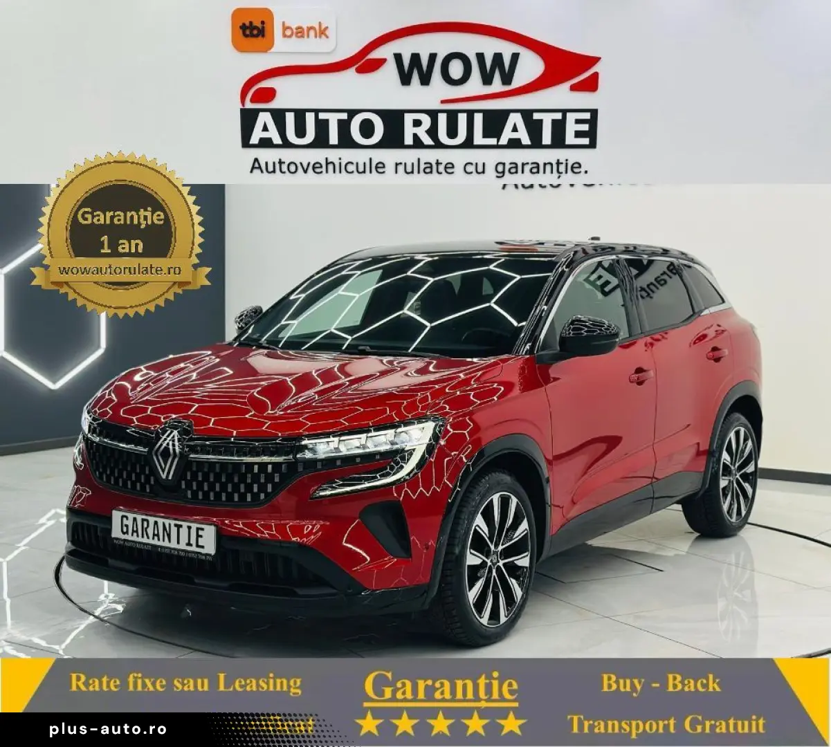 RENAULT Austral 2023 1.3i E6 MHV Garantie 12 Luni Rate Avans