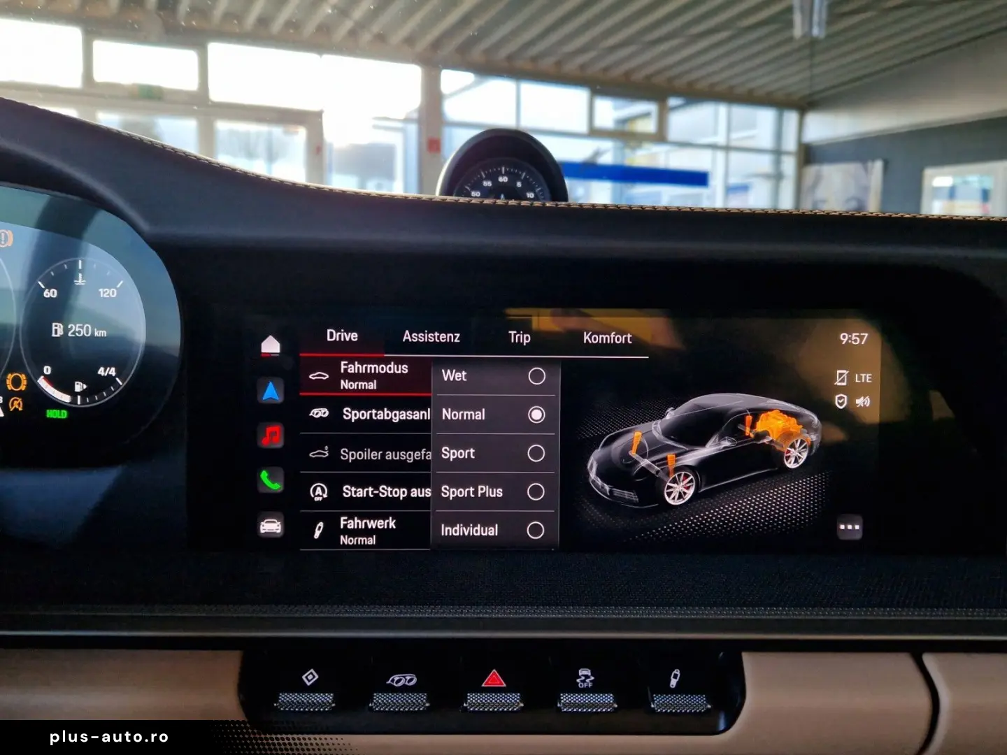 PORSCHE 911 Carrera 4 BiColor SAGA Chrono PDLS  360  ACC