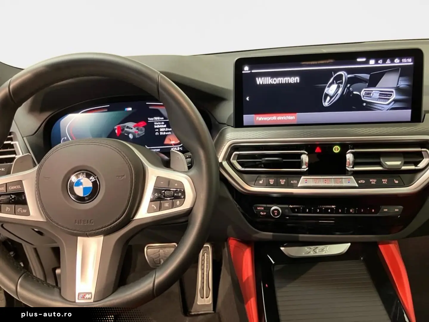 BMW X4 xDrive20d Aut. M Sport AHK Inno H K Leder rot