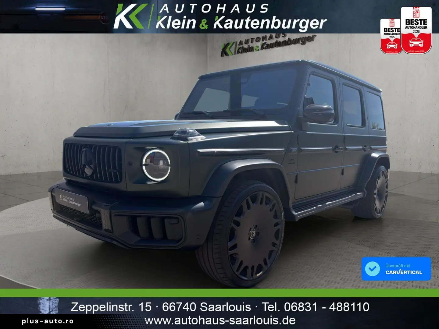 MERCEDES-BENZ AMG G63 OLIV MAGNO BRABUS MONOBLOCK CARBON 360