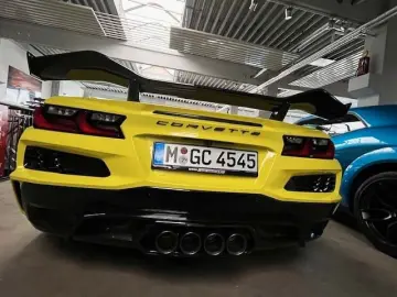 CORVETTE C8 Corvette Z06 Coupe Z07 Carbon-Sportauspuff-KW