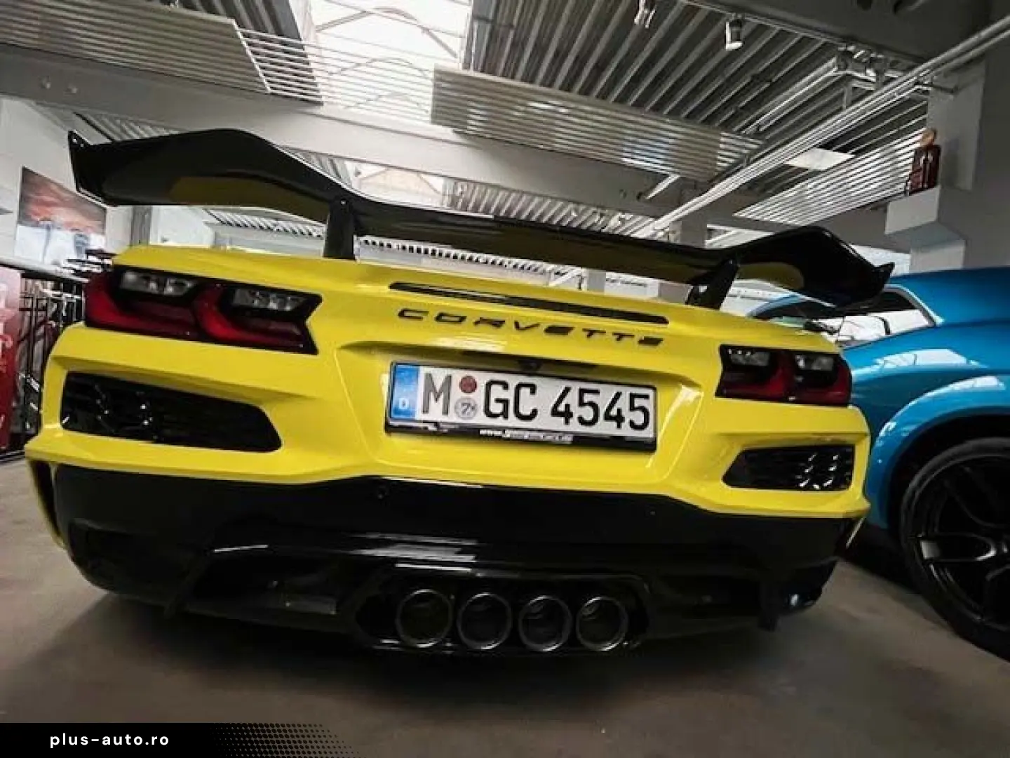 CORVETTE C8 Corvette Z06 Coupe Z07 Carbon-Sportauspuff-KW