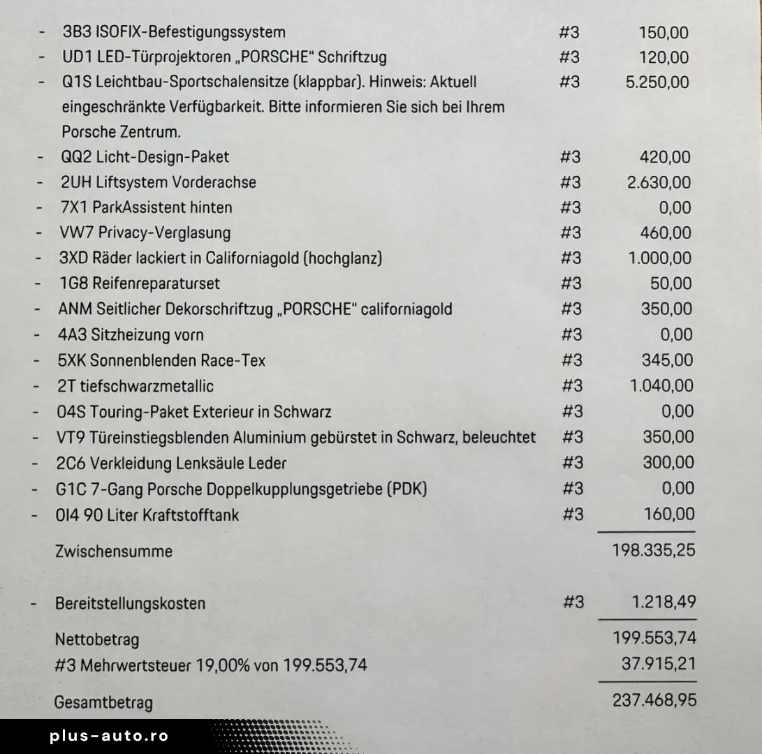 PORSCHE 911 992.2 GT3 Touring   Schale   Lift   Matrix