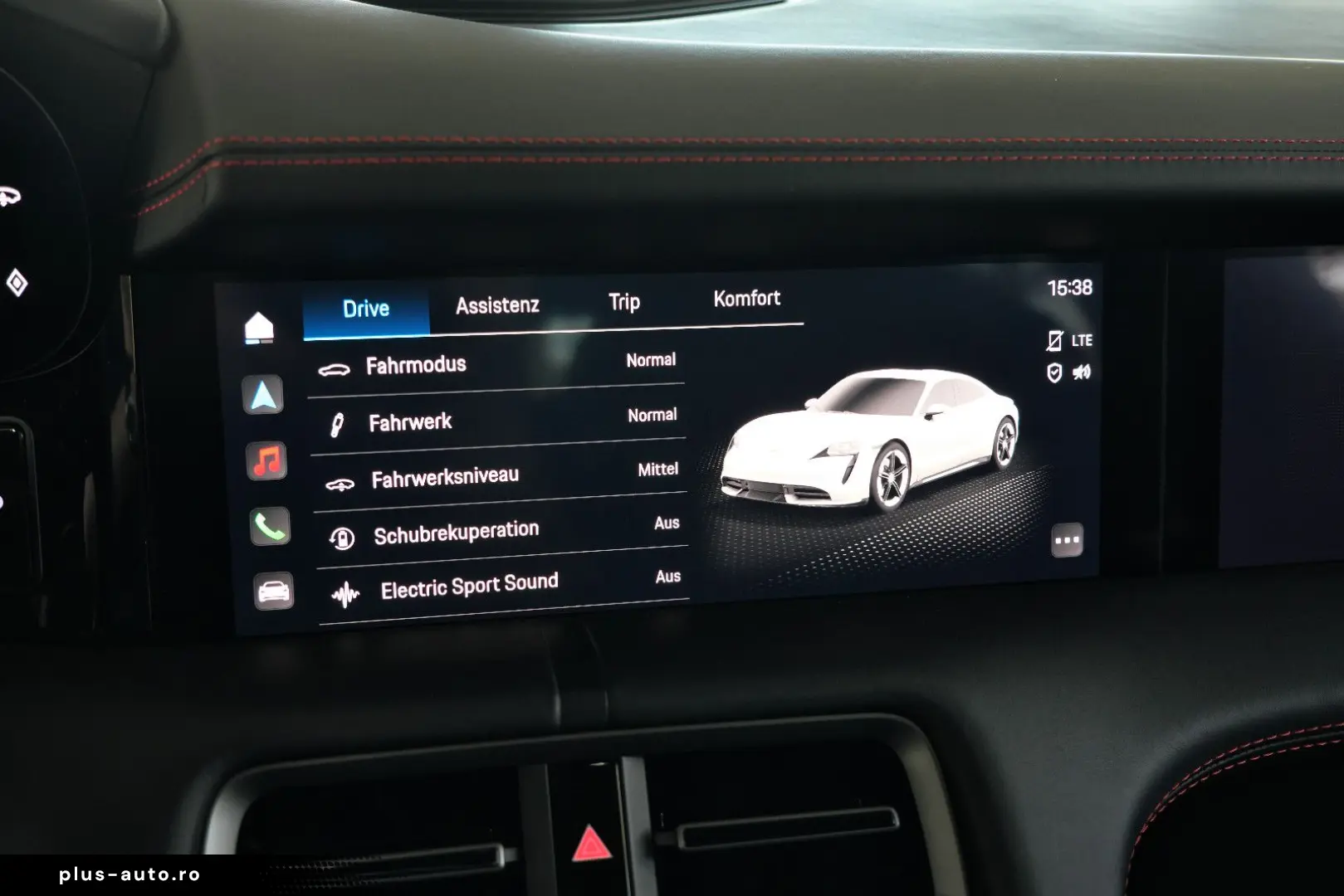 PORSCHE Taycan GTS MatrixLED Beifahrerdisplay 21 Zoll DE