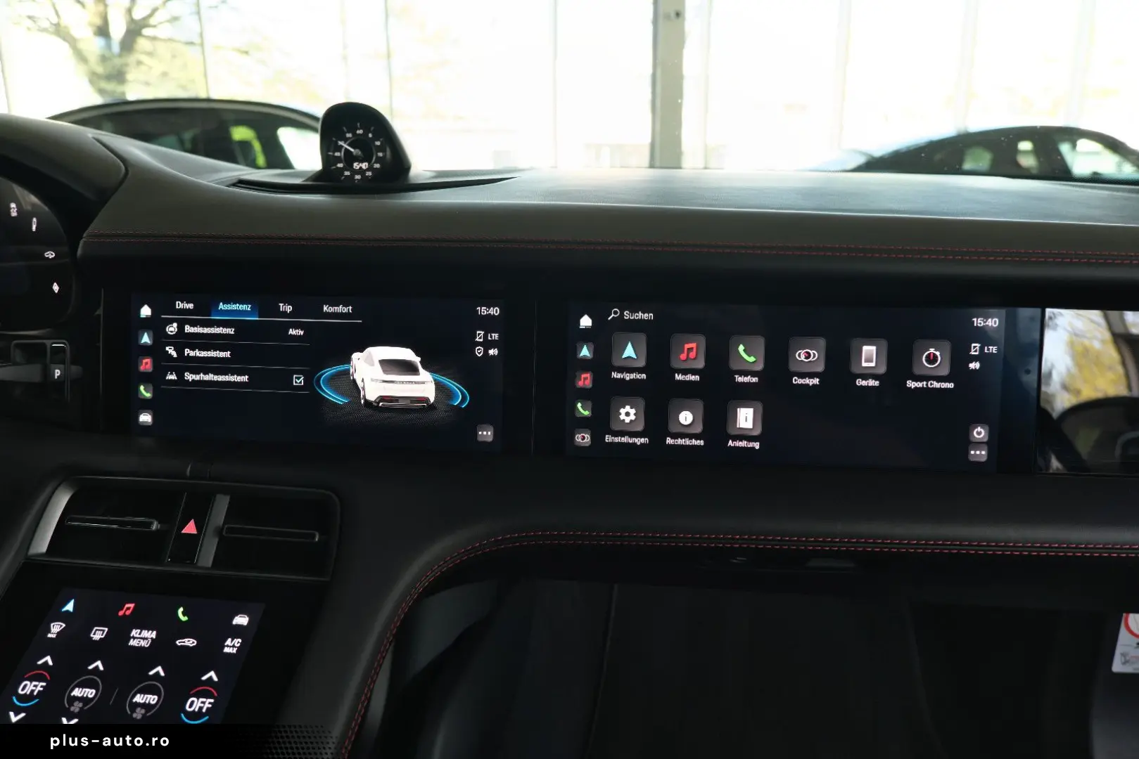PORSCHE Taycan GTS MatrixLED Beifahrerdisplay 21 Zoll DE