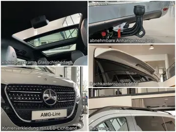 MERCEDES-BENZ V 300d lang 4M AMG MBUX Sbel Sthz Pano DTR AHK