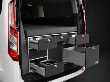 FORD TRANSIT CUSTOM CAMPER AUFSTELLDACH  NO NUGGET
