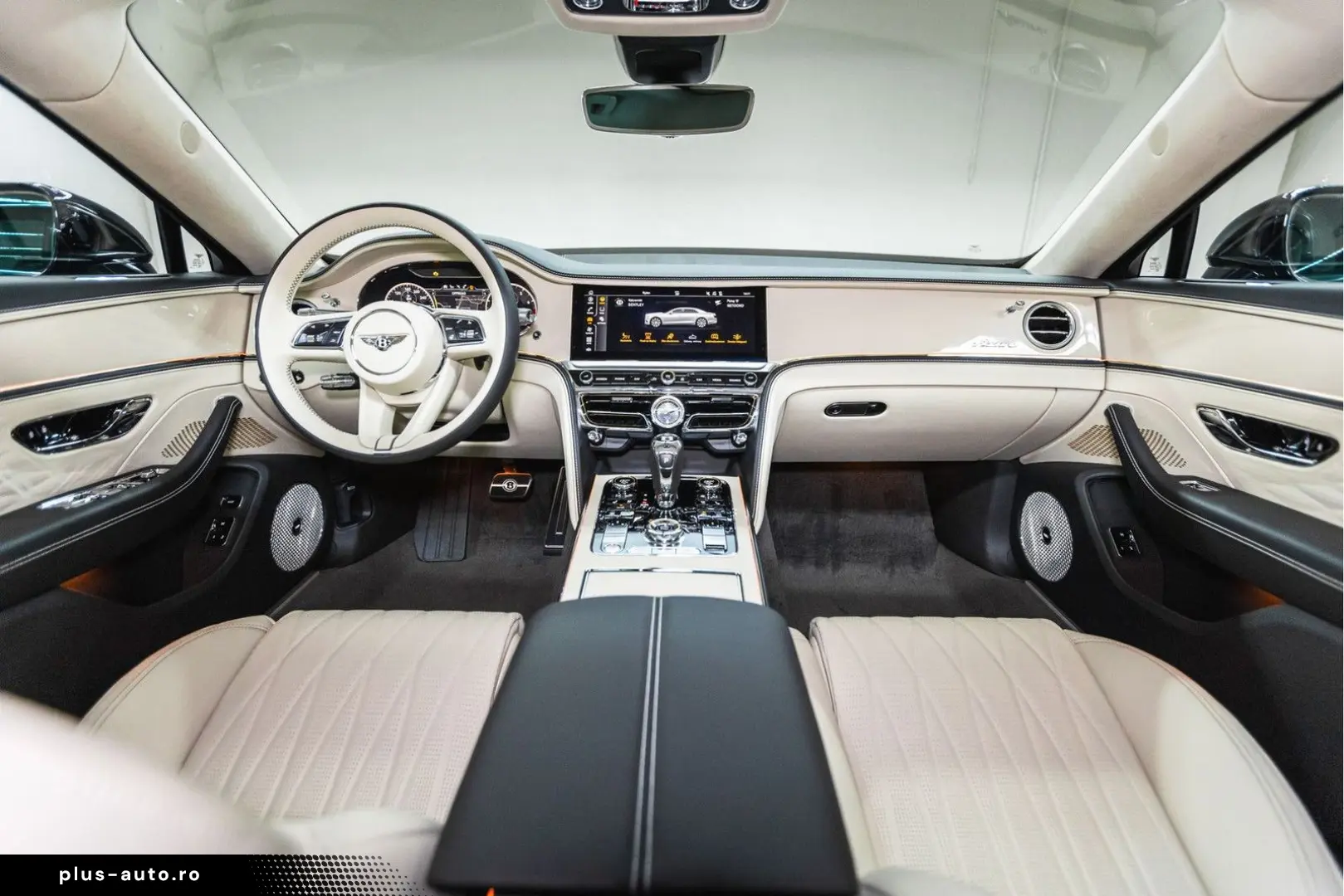 BENTLEY Flying Spur V8 Azure  Piano Linen Veneer Rotatin