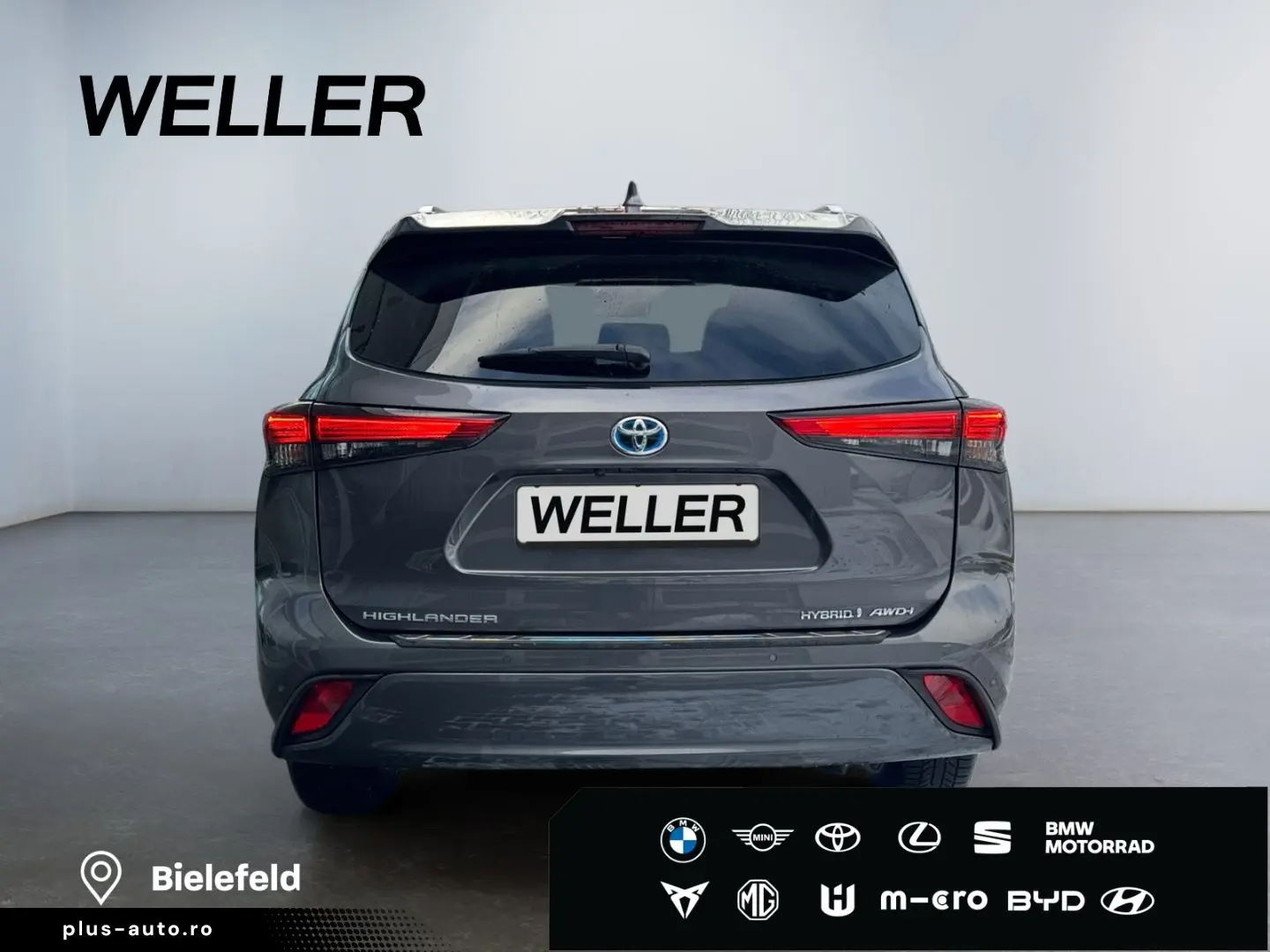 TOYOTA Highlander 2.5 Hybrid Executive  7-Si Leder CAM