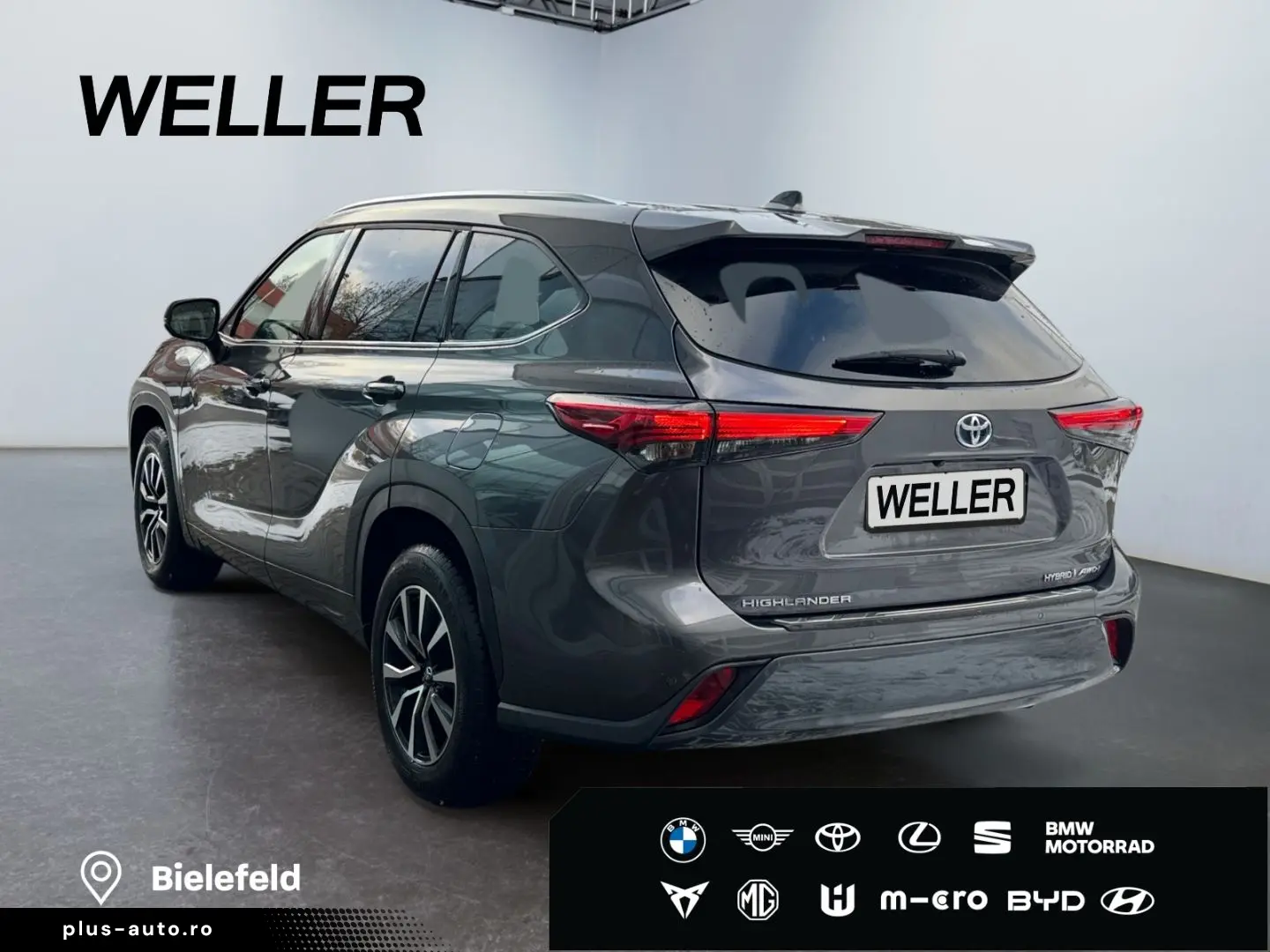 TOYOTA Highlander 2.5 Hybrid Executive  7-Si Leder CAM