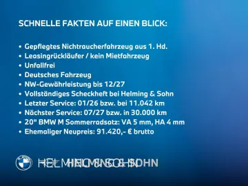 BMW X3 xDrive30i M-Sport Head-Up AHK Laser HK HiFi P