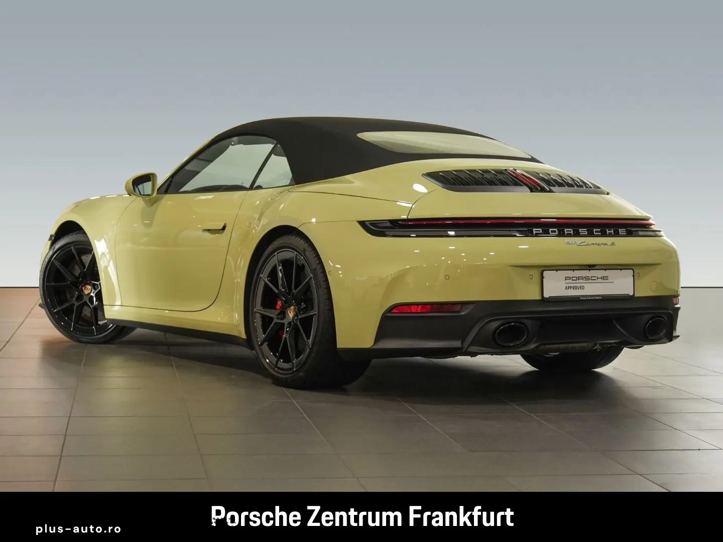 PORSCHE 992 911 Carrera S Cabriolet InnoDrive Sportabgas