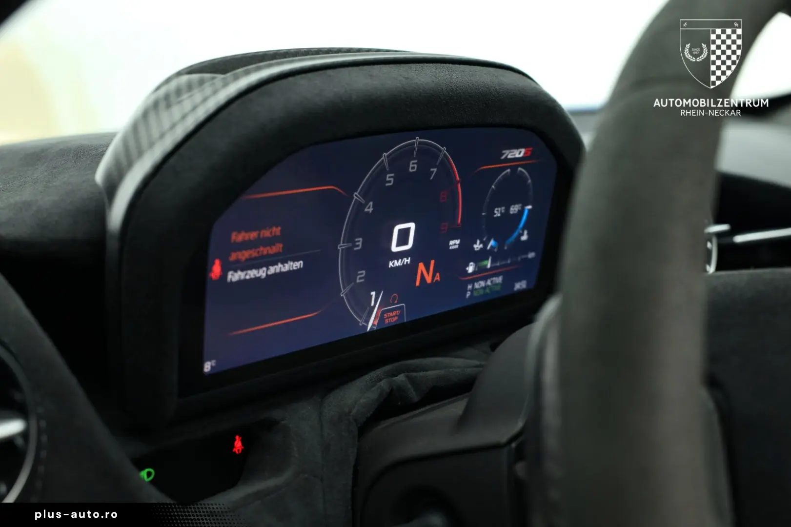 MCLAREN 720S PerformancePlus Black Stealth Carbon Sports