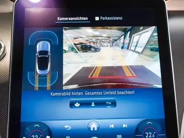 MERCEDES-BENZ CLE 220 d Cabrio macchiato rotes Verdeck Mem