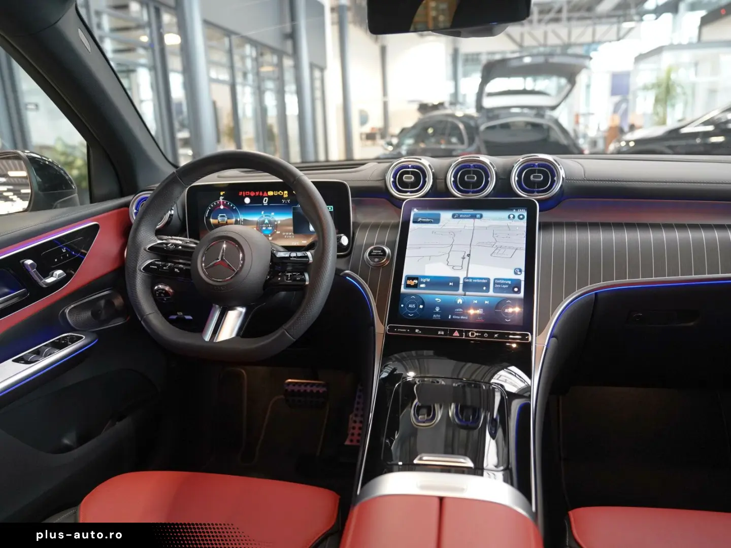 MERCEDES-BENZ GLC 300 d 4M AMG Night powerrot Head-up AIR