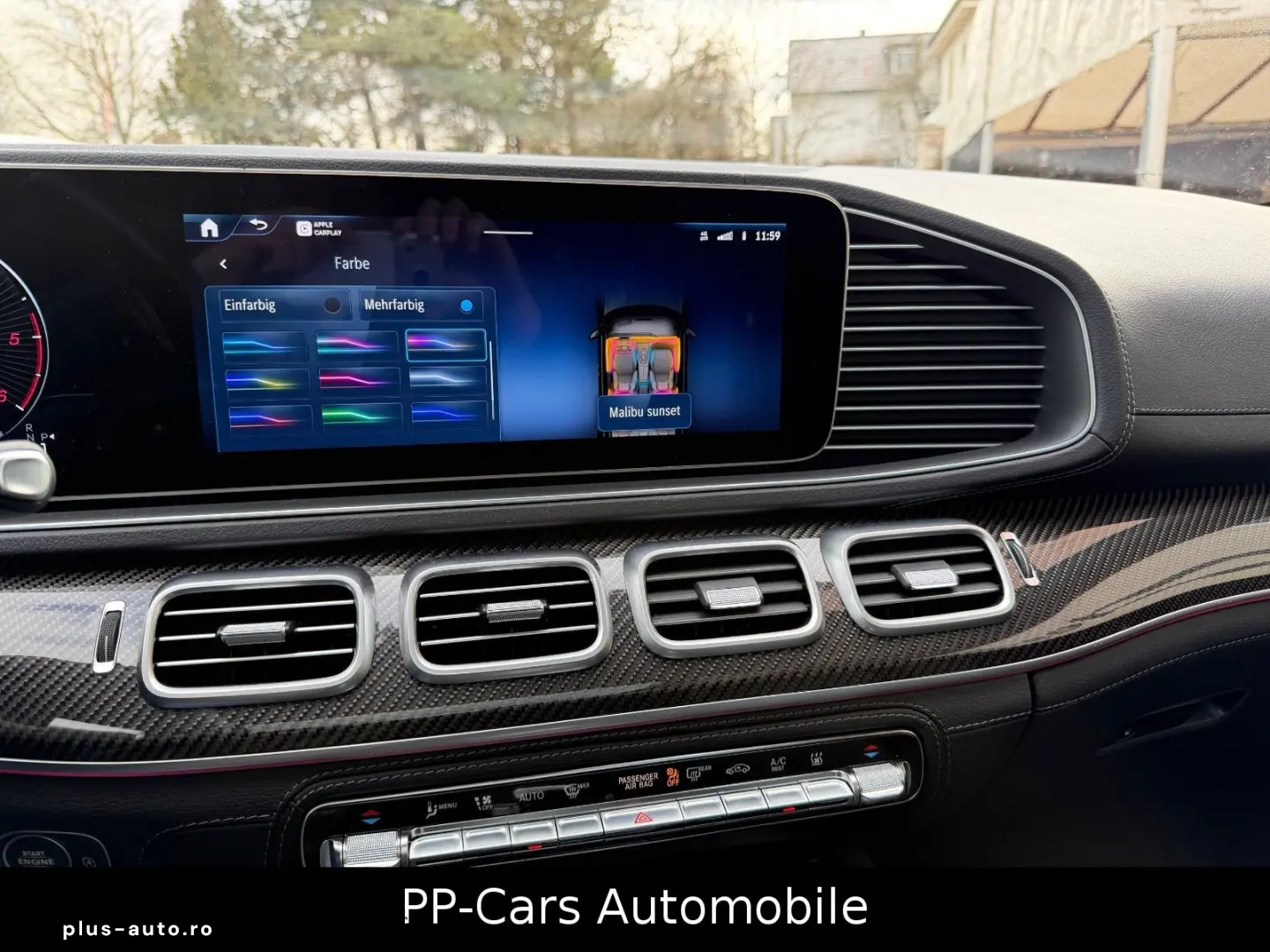 MERCEDES-BENZ GLS 450d 4M AMG PREMIUM  STHZG MASSAJ Carbon