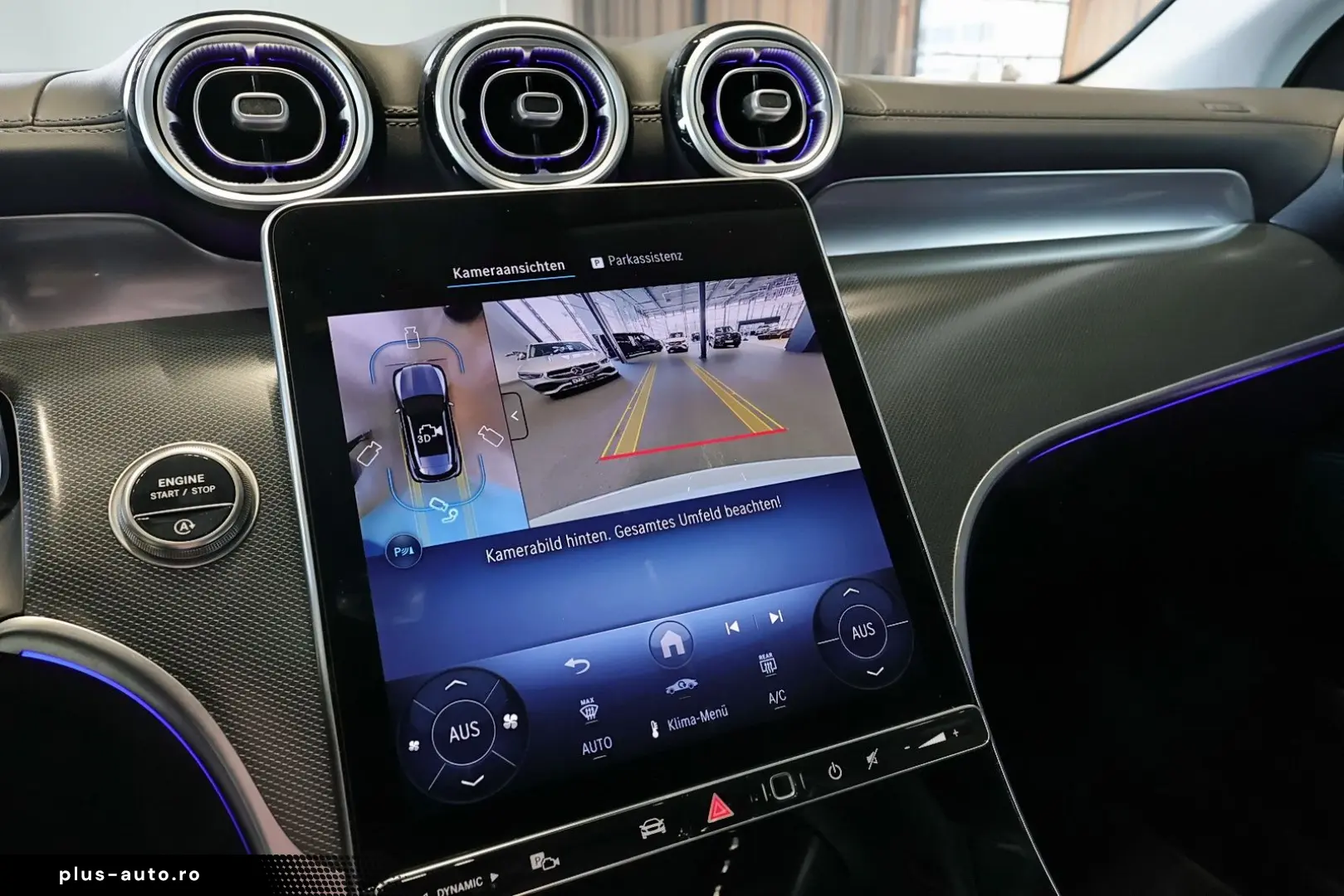 MERCEDES-BENZ GLC 200 4M AMG PANO AHK 360  ALPINGRAU 19 ZOLL