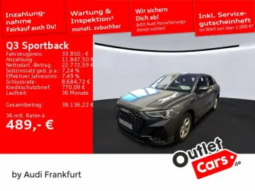 AUDI Q3 Sportback 40 TFSI quattro S tronic S line LED