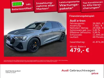 AUDI e-tron 55 quattro S line BlackEdition Pano B&O