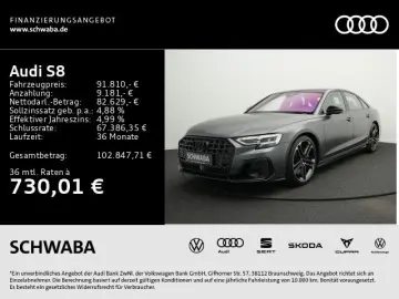 AUDI S8 TFSI quattro  MATRIX PANO AHK B&O StdHz