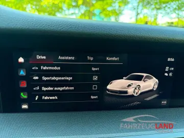 PORSCHE 911 Carrera 992 Approved LED Sportabgas Schiebed