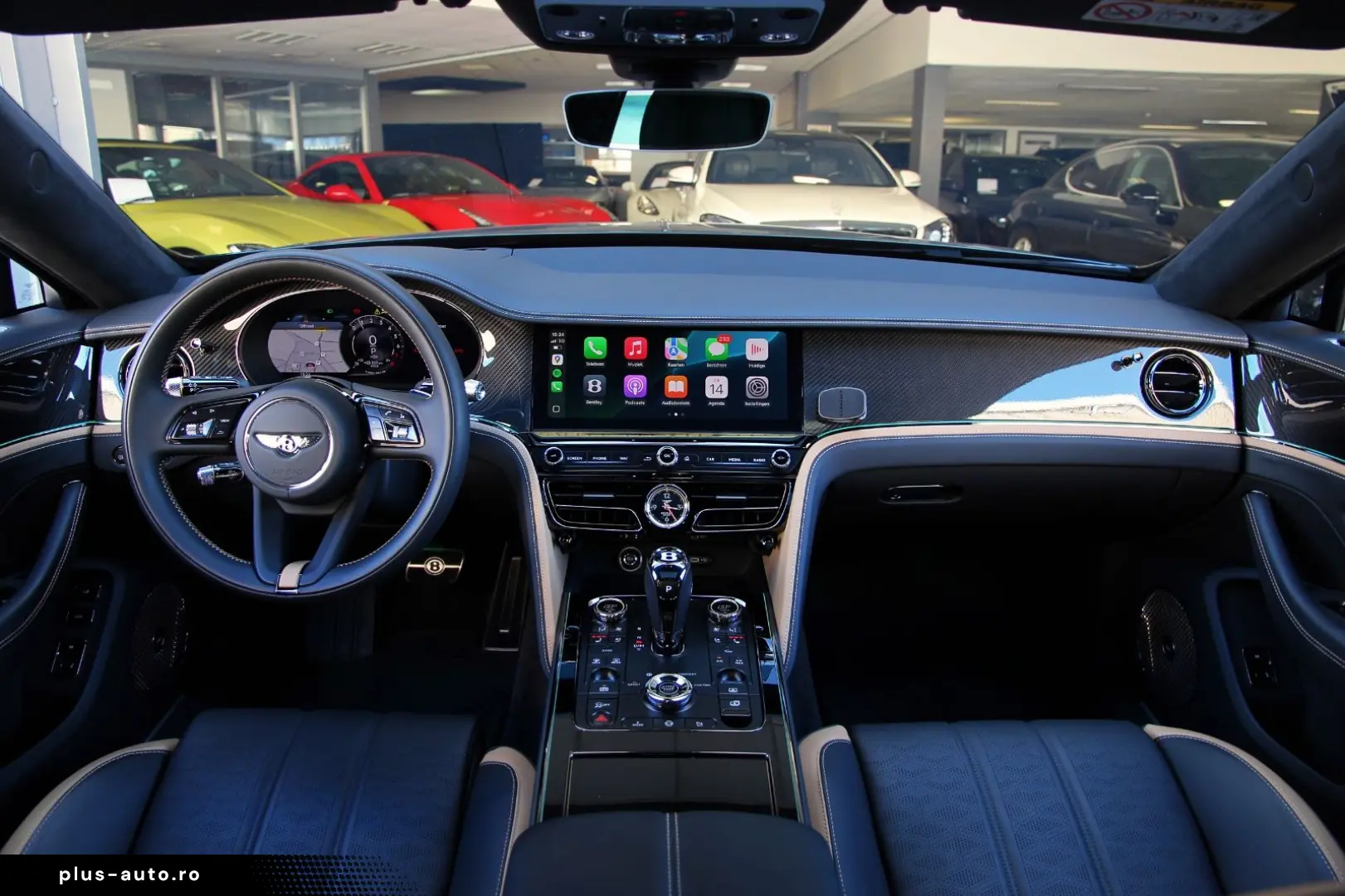 BENTLEY Flying Spur Speed hybrid  Green   Rotating  Naim