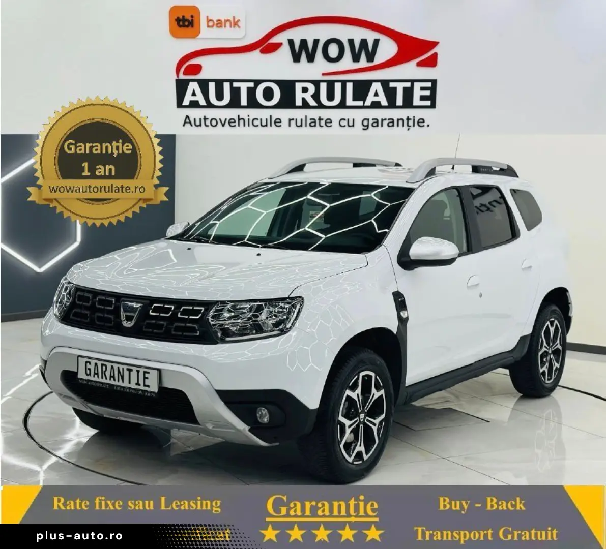DACIA DUSTER 2019 1.6i E6 4x4 Garantie 12 Luni Rate Avans 0